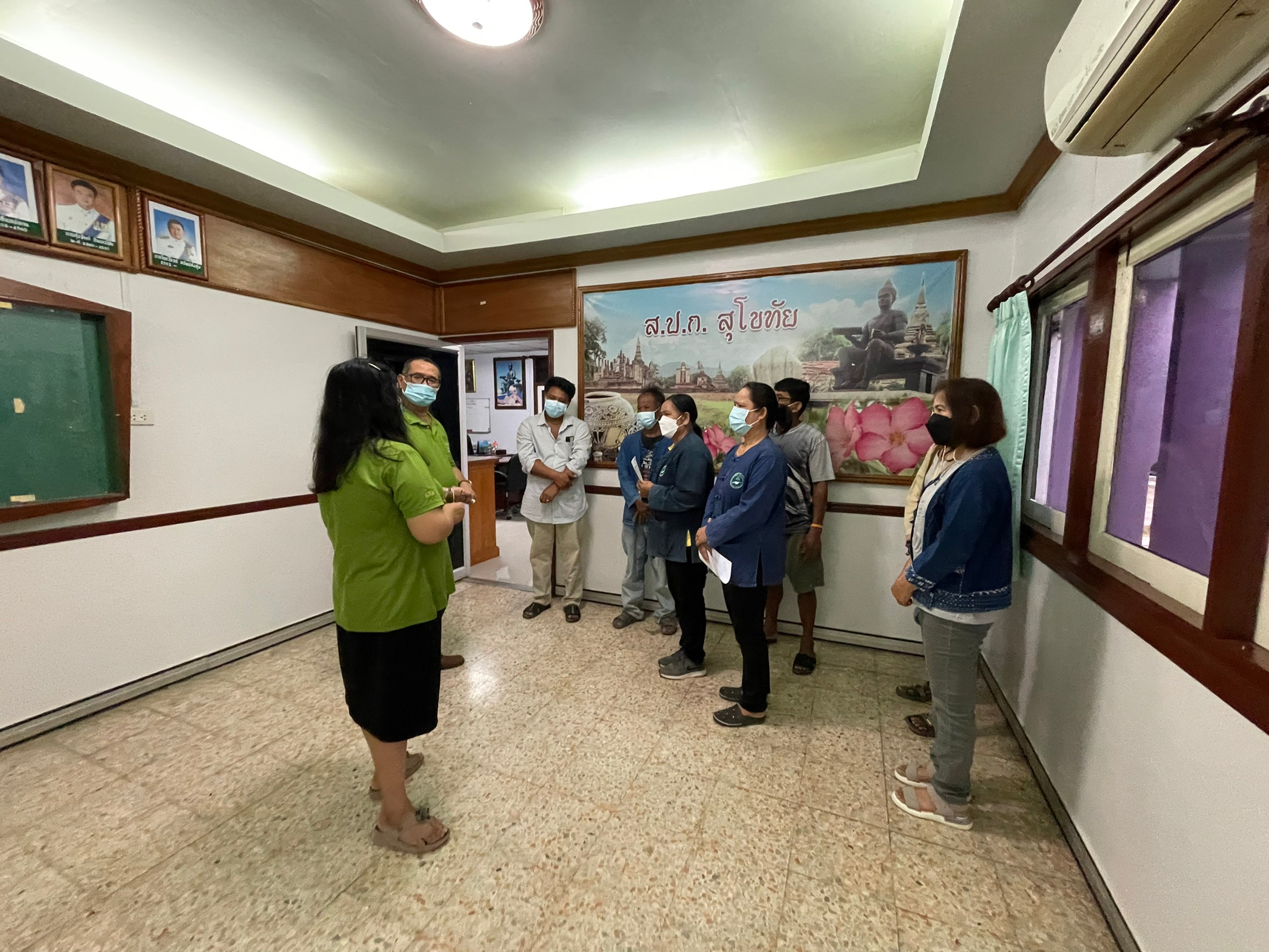 title - โครงการพัฒนาและขยายผลศาตร์พระราชา ในรูปแบบโคก หนอง นาโมเดล ในพื้นที่เขตปฏิรูปที่ดินตำบลนาขุนไกร  อำเภอศรีสำโรง  จังหวัดสุโขทัย